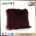 PopularTibetLambSkin FabricThrow Cushion